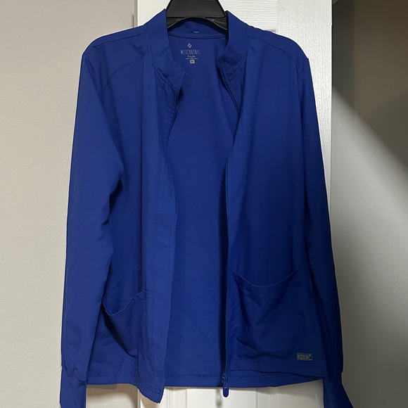 Med Couture Royal Blue Utility Jacket - Picture 1 of 3